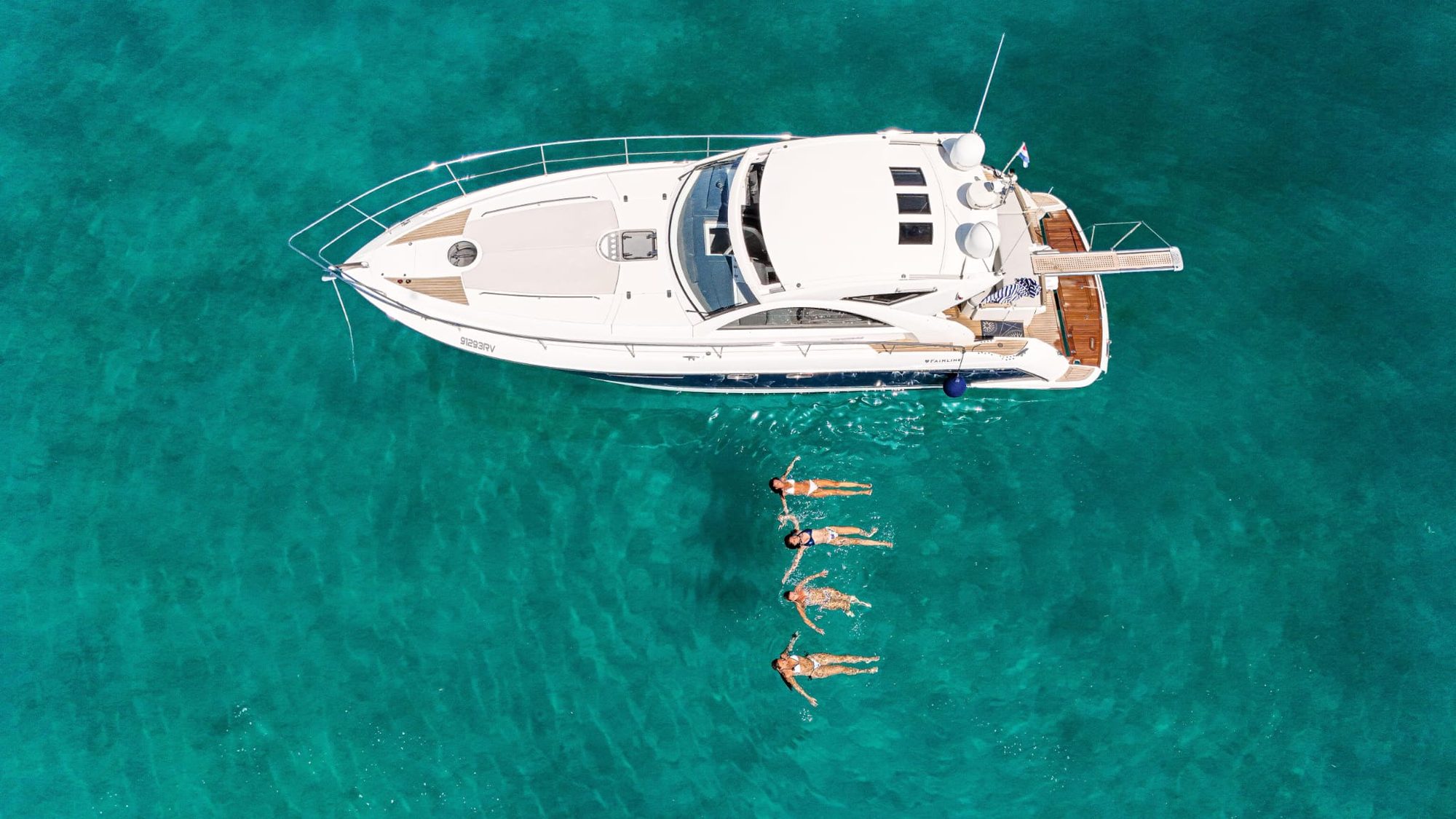 Private Half-Day Tour · Fairline Targa 44